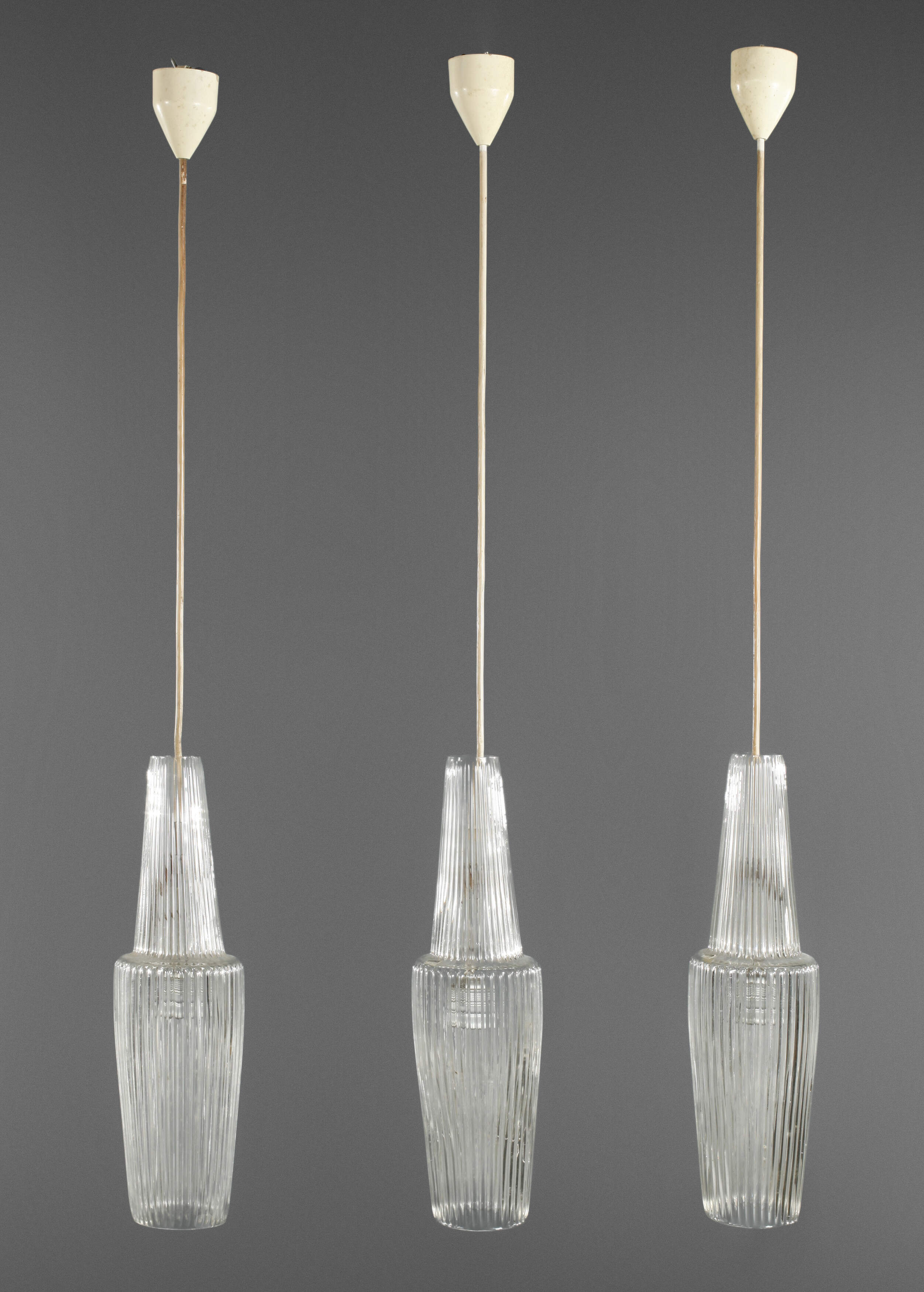 Drei Hängeleuchten "Pisa"