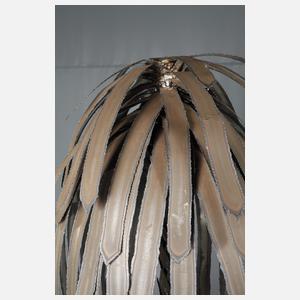 Maison Jansen große Palmen-Stehlampe
