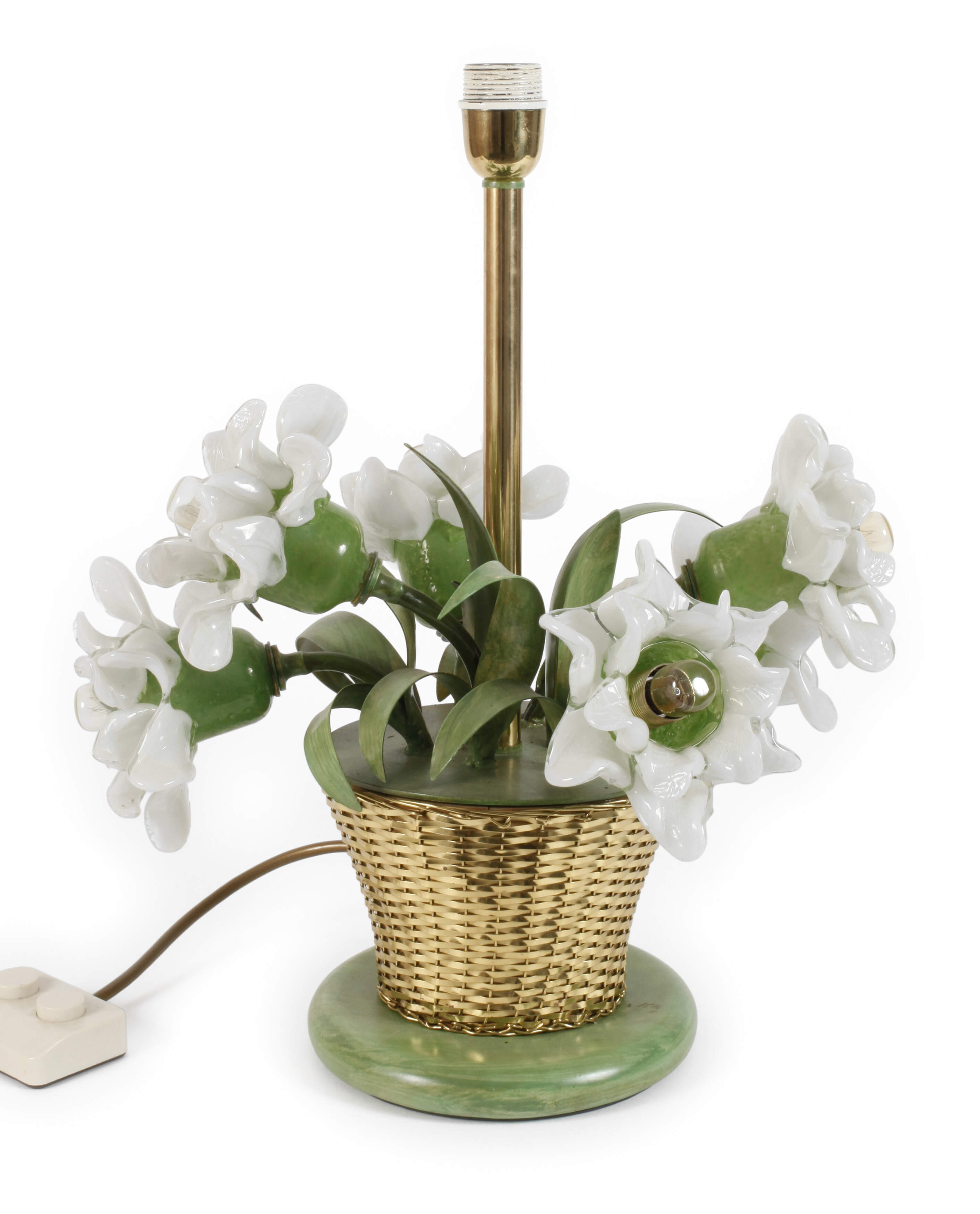 Murano florale Tischlampe