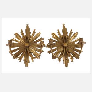 Paar Wandappliken Maison Charles