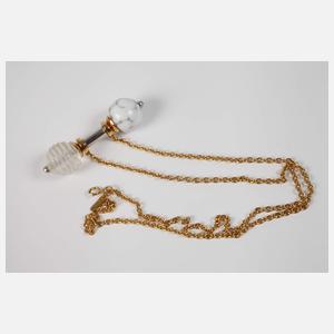 Lalique Paar Schmuckteile