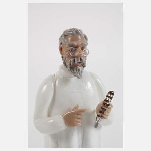 Jaroslav Brychta, Glasfigur eines Doktors