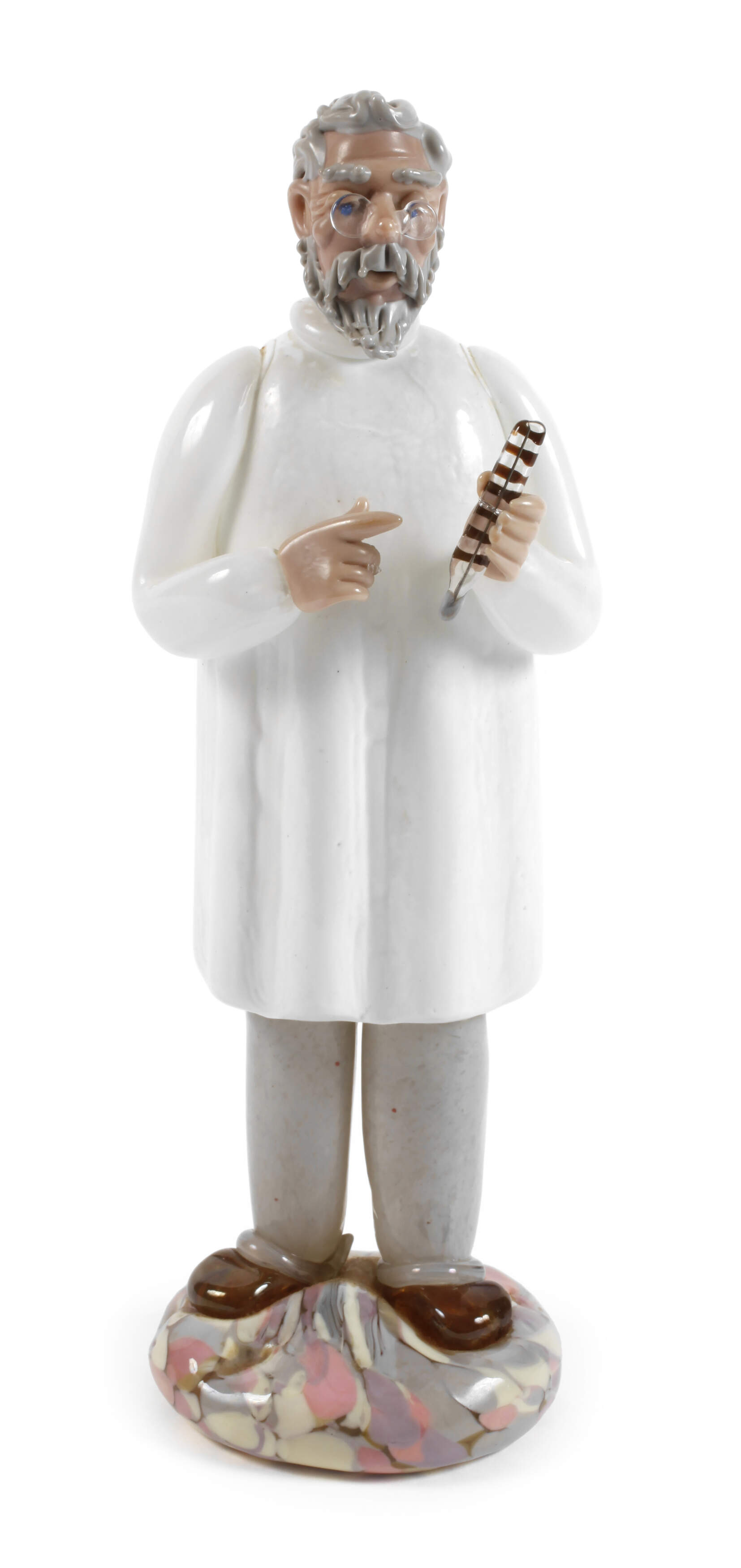 Jaroslav Brychta, Glasfigur eines Doktors