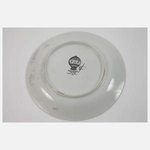 Fornasetti Italien Teller "Mongolfière"