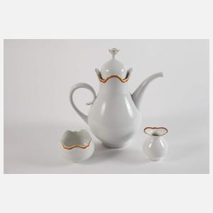 Meissen Speise- und Kaffeeservice "Korallenrand"