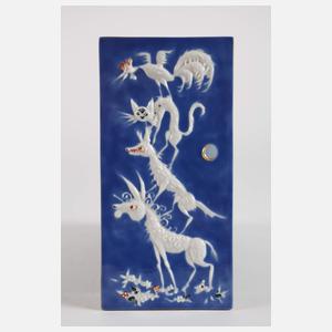 Meissen kleine Märchen-Reliefplatte