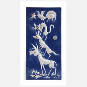 Meissen kleine Märchen-Reliefplatte