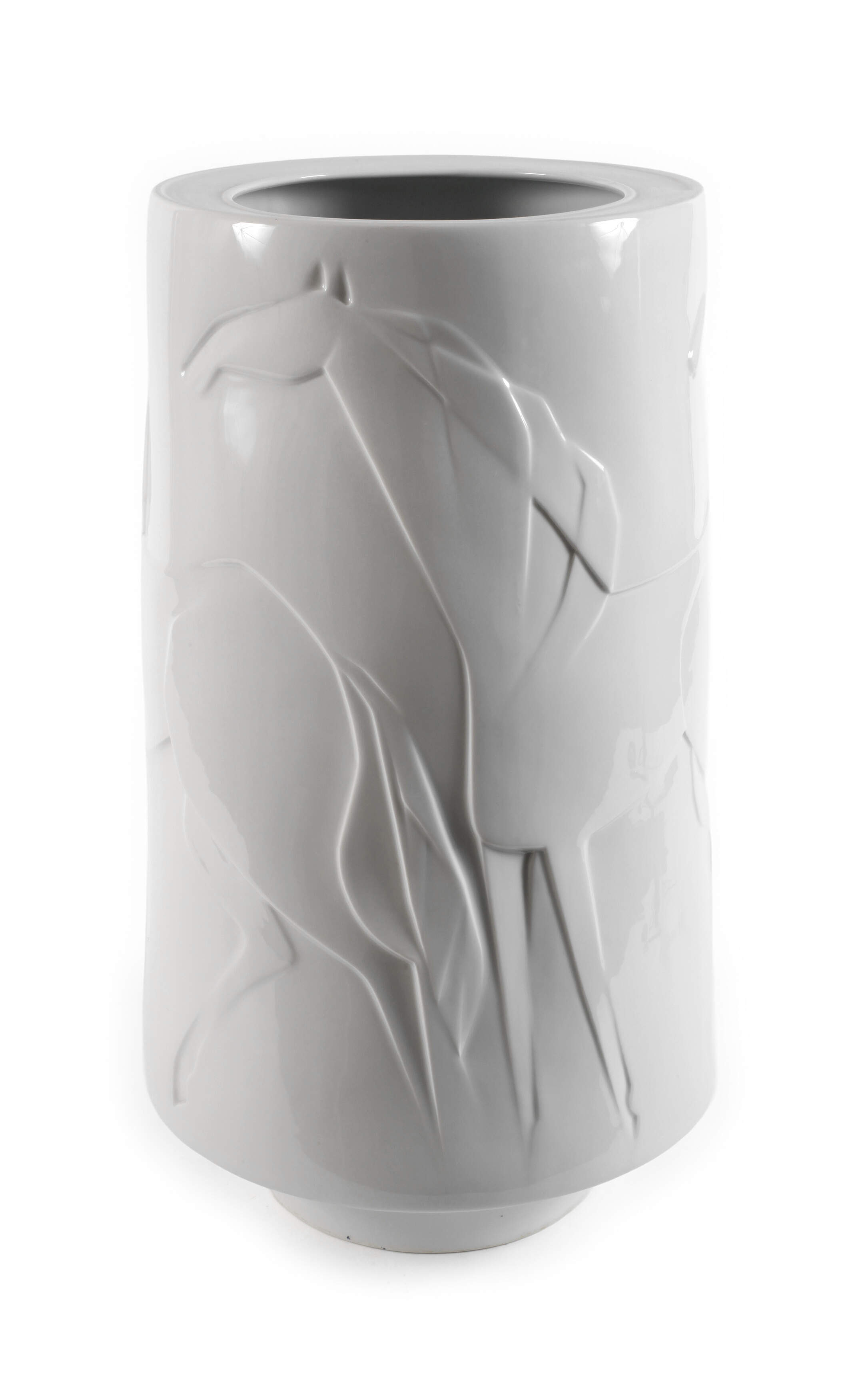 Rosenthal Bodenvase Pferderelief