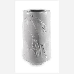 Rosenthal Bodenvase Pferderelief