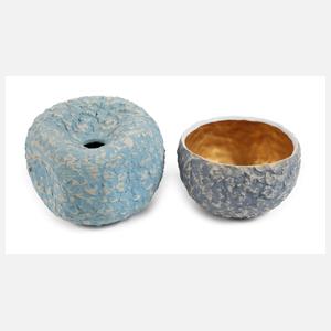 Zwei zeitgenössische Keramikobjekte