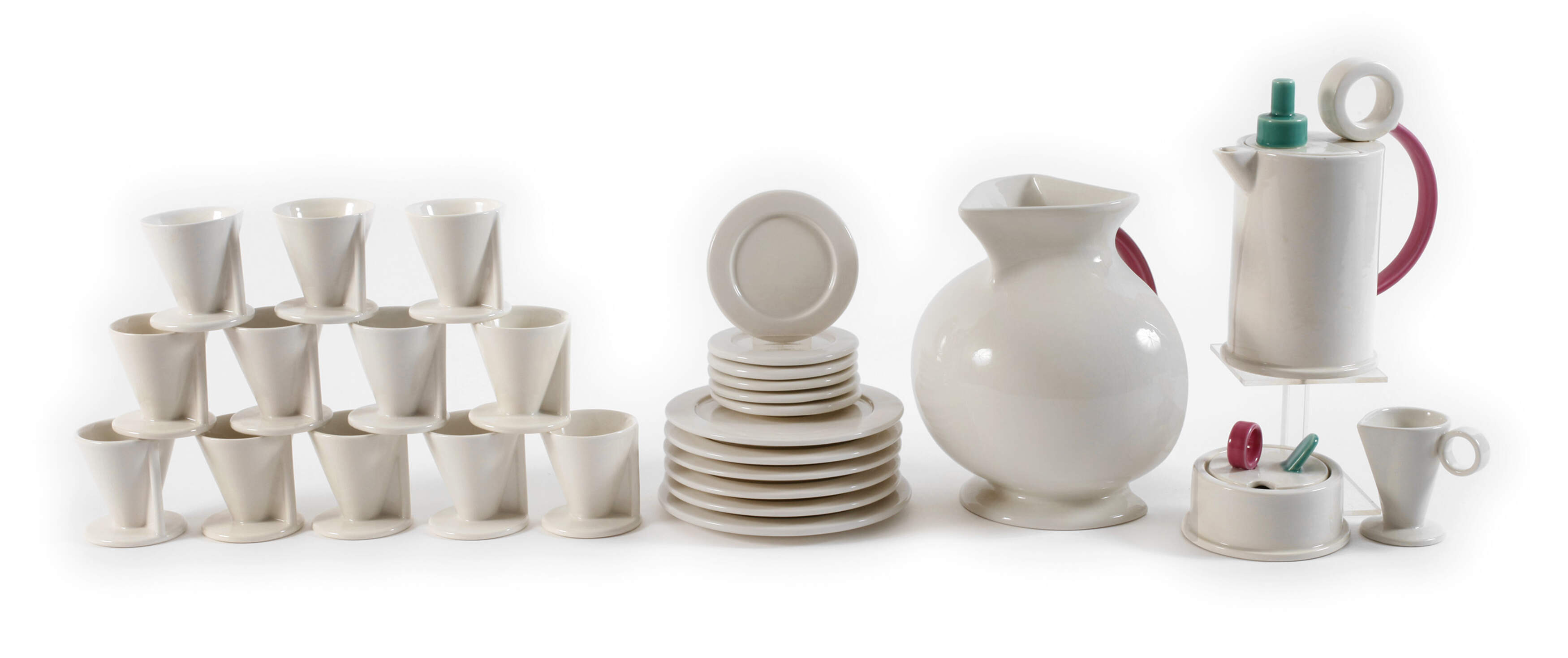 Bitossi Italien Kaffeeservice "Hollywood"