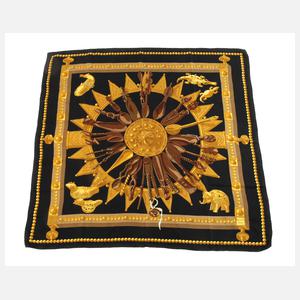 Hermès Seidentuch "Cuillers d'afrique"