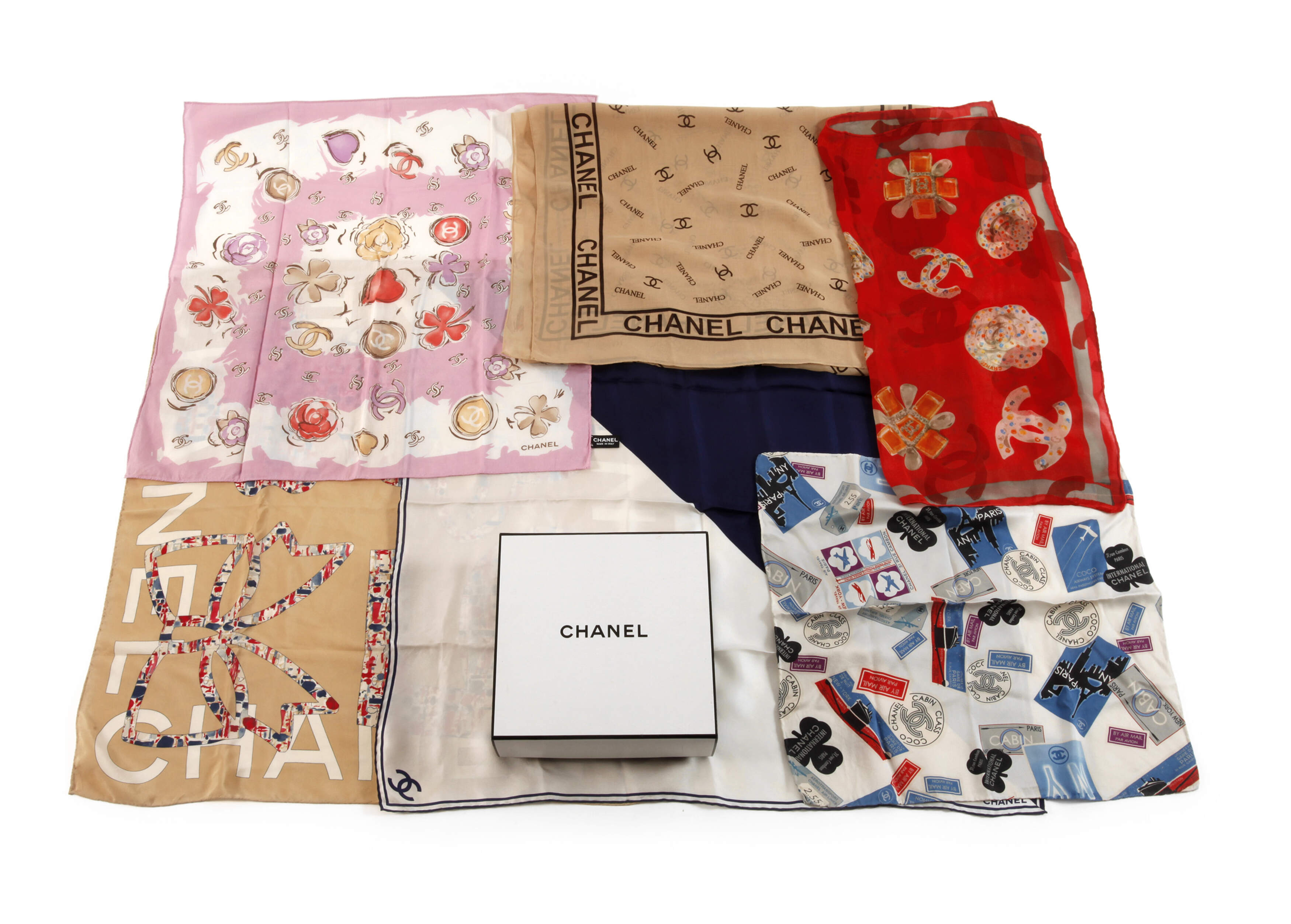 Chanel Konvolut Tücher