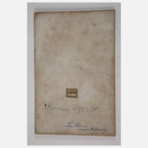 KPM Berlin Bildplatte "Der dornige Pfad"