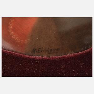 KPM Berlin Bildplatte "Pfeifenraucher"