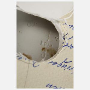 KPM Berlin Bildplatte "Pfeifenraucher"