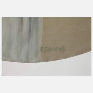 Wallendorf Bildplatte "Schokoladenmädchen"