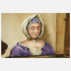 Hutschenreuther Bildplatte "Das Konzert"