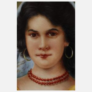 Hutschenreuther Bildplatte Italienerin