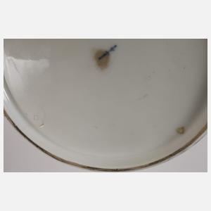 KPM Berlin Bildplatte schlafender Putto