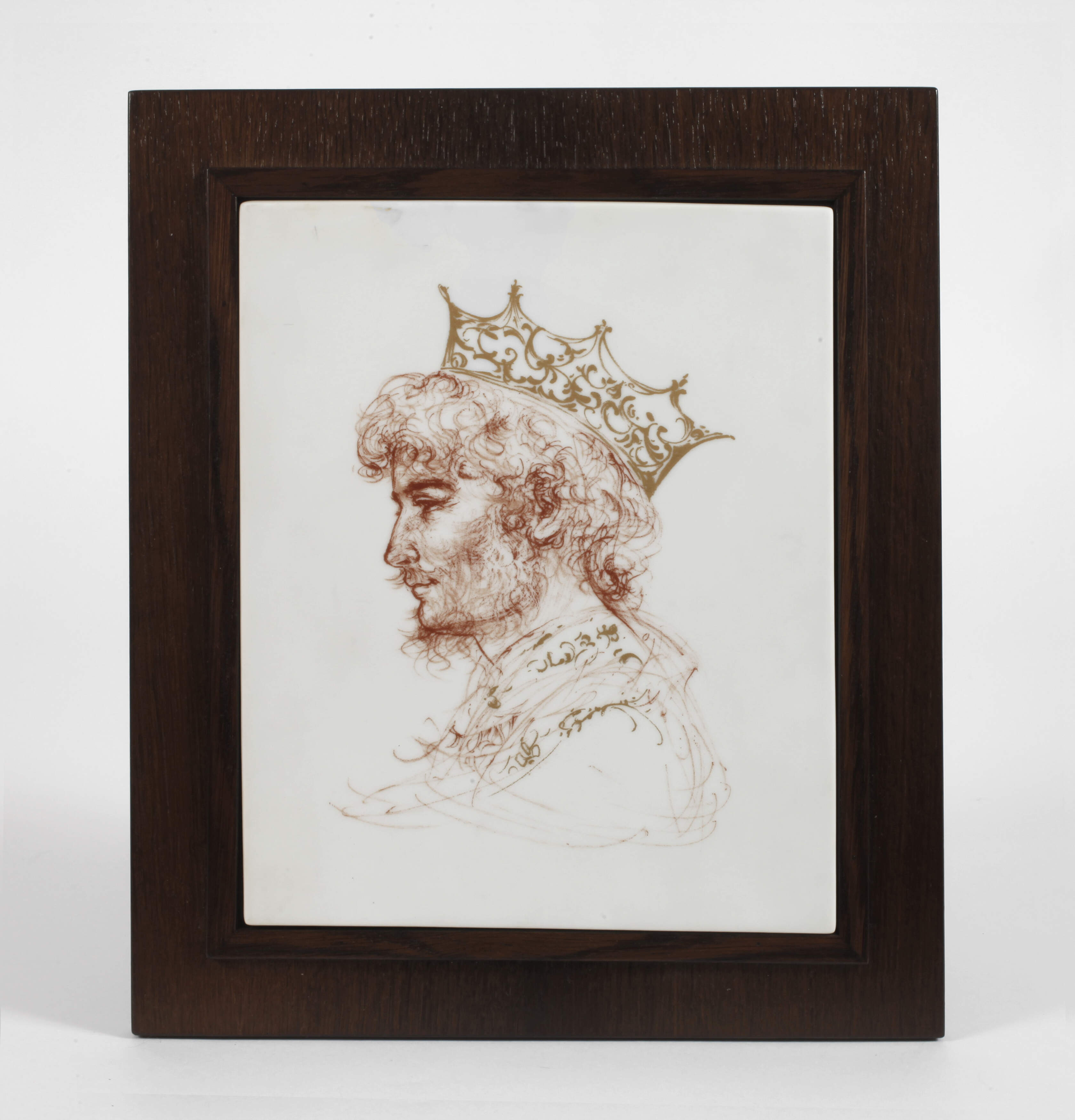 Rosenthal Bildplatte "König David"