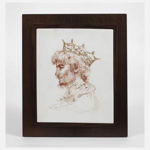 Rosenthal Bildplatte "König David"