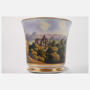 Ansichtentasse Burgpanorama