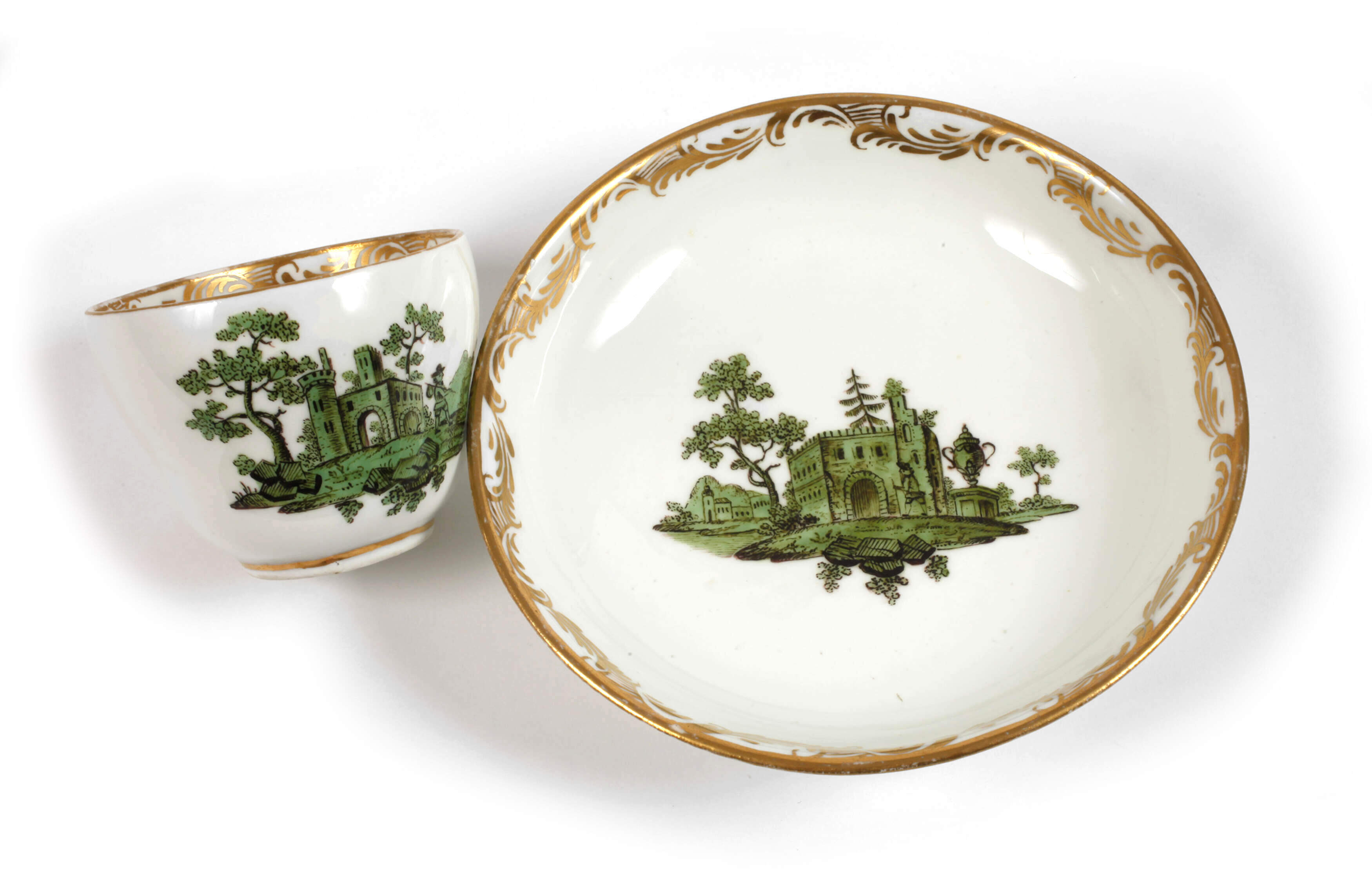 Alt-Wien Tasse Landschaftsmalerei