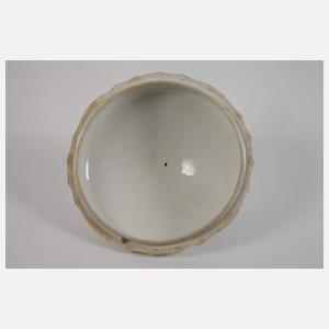 Alt-Wien runde Deckelterrine Blumenmalerei