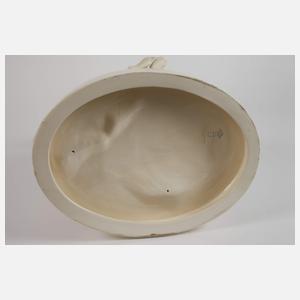 Wahliss Wien Nymphen mit Amoretten im Fass