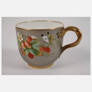 Prunkvolle Trembleuse Fruchtmalerei/Platinfond