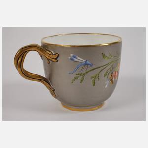 Prunkvolle Trembleuse Fruchtmalerei/Platinfond