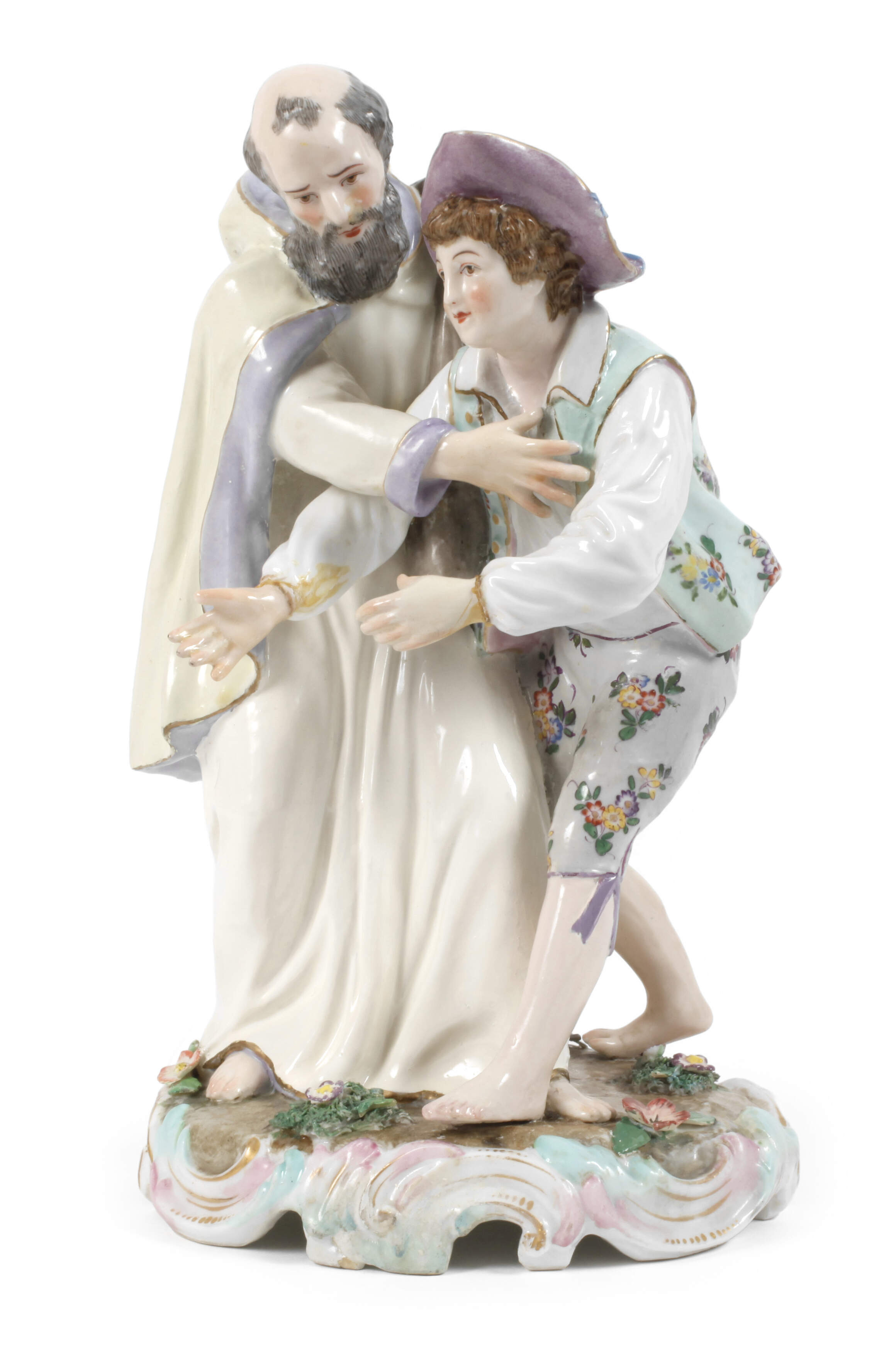 Bettelmönch mit Knabe