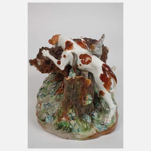 Große Wildschweinhatz