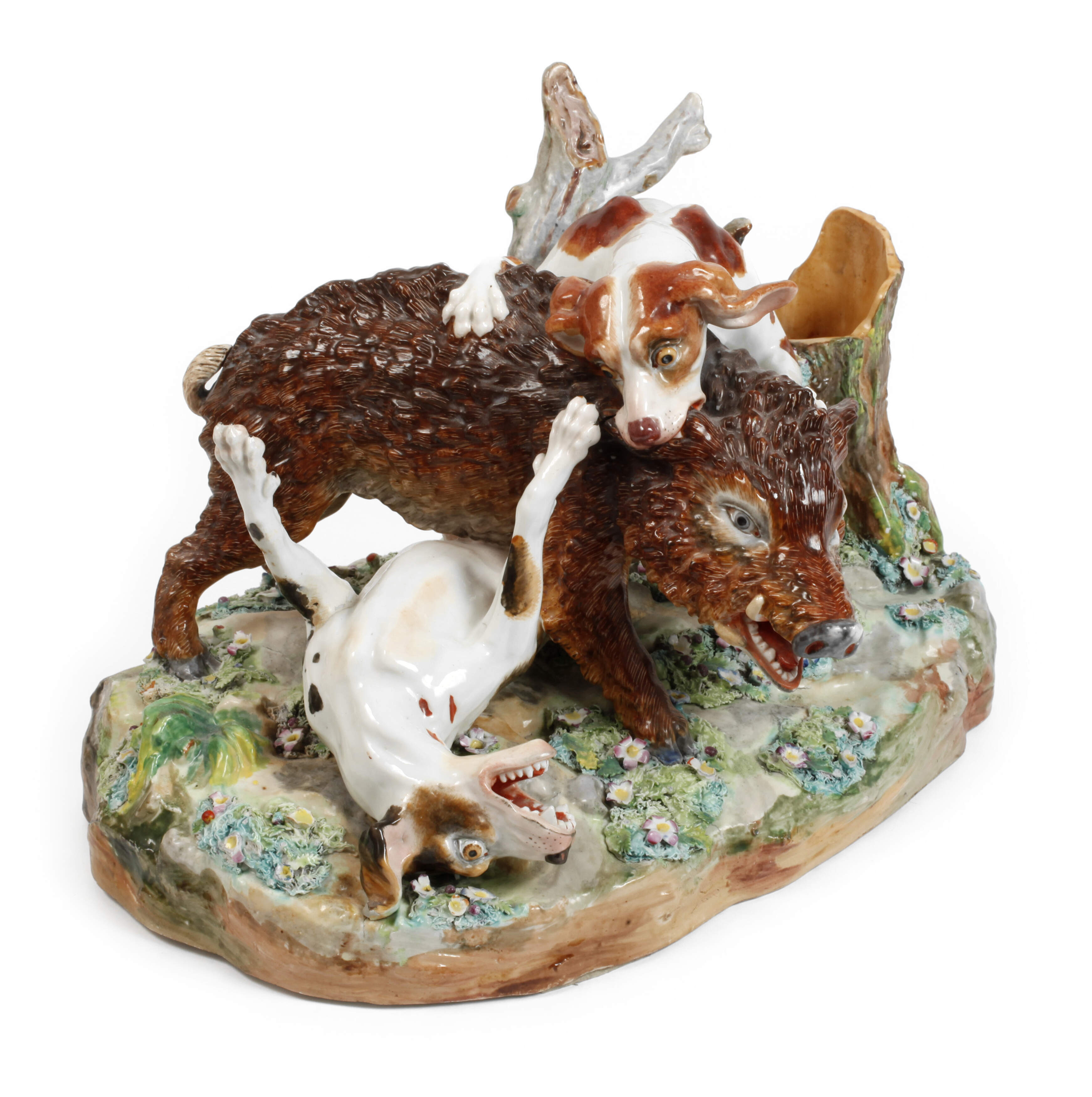 Große Wildschweinhatz