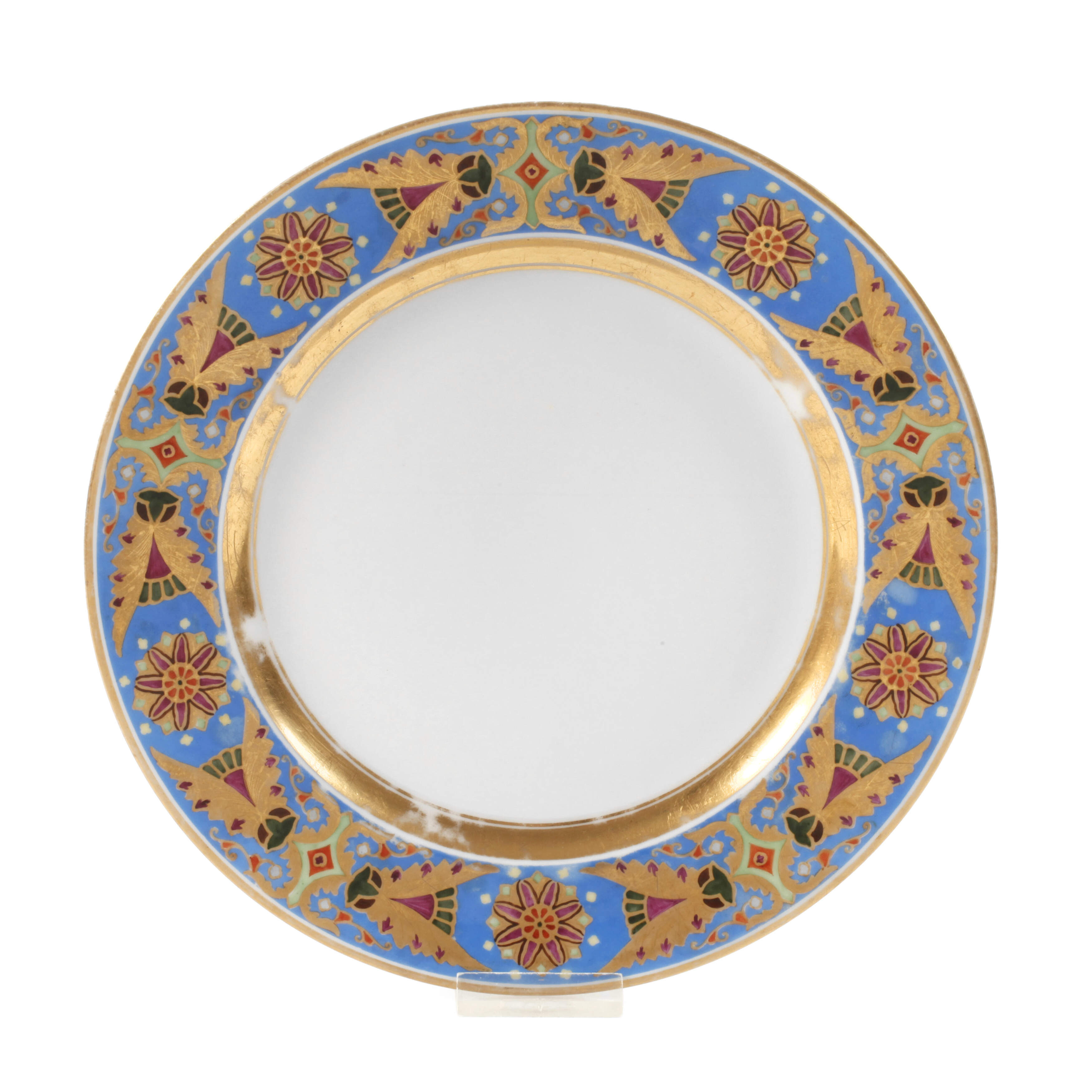 Russischer Prunkteller aus dem "Gotischen Service"