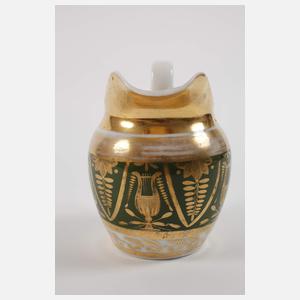 Russischer Sahnegießer Goldmalerei