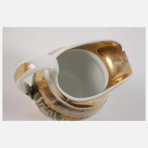 Russischer Sahnegießer Goldmalerei