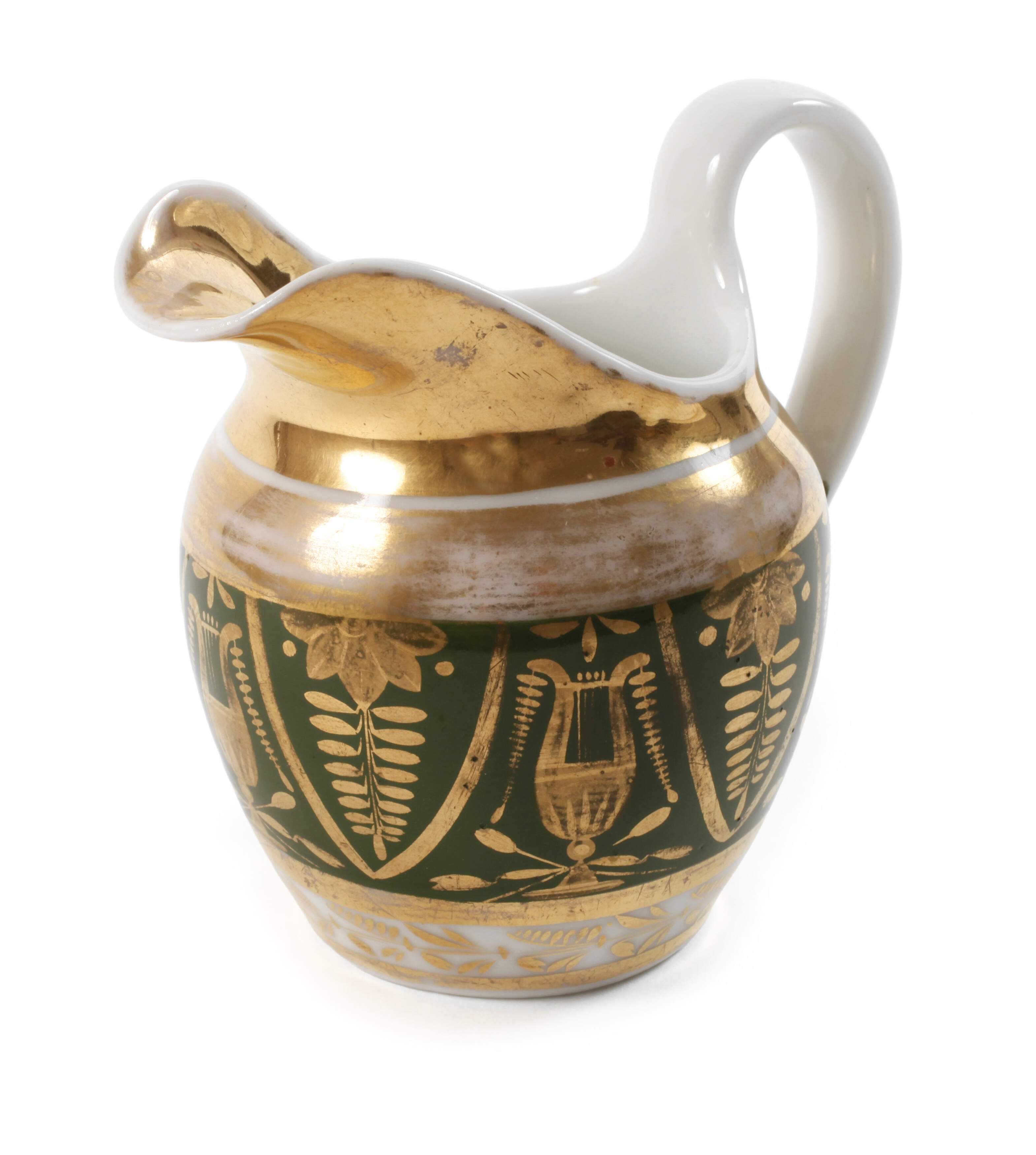 Russischer Sahnegießer Goldmalerei