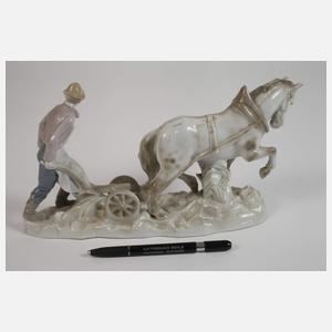 Fraureuth/Wallendorf pflügender Bauer