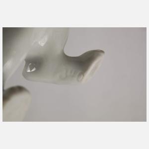 Heubach Singvogel und Miniatur Löwenpaar