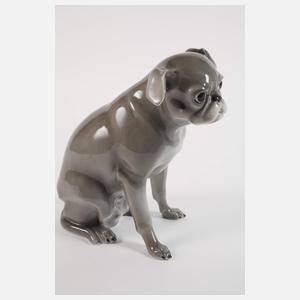 Hutschenreuther Familie Mops