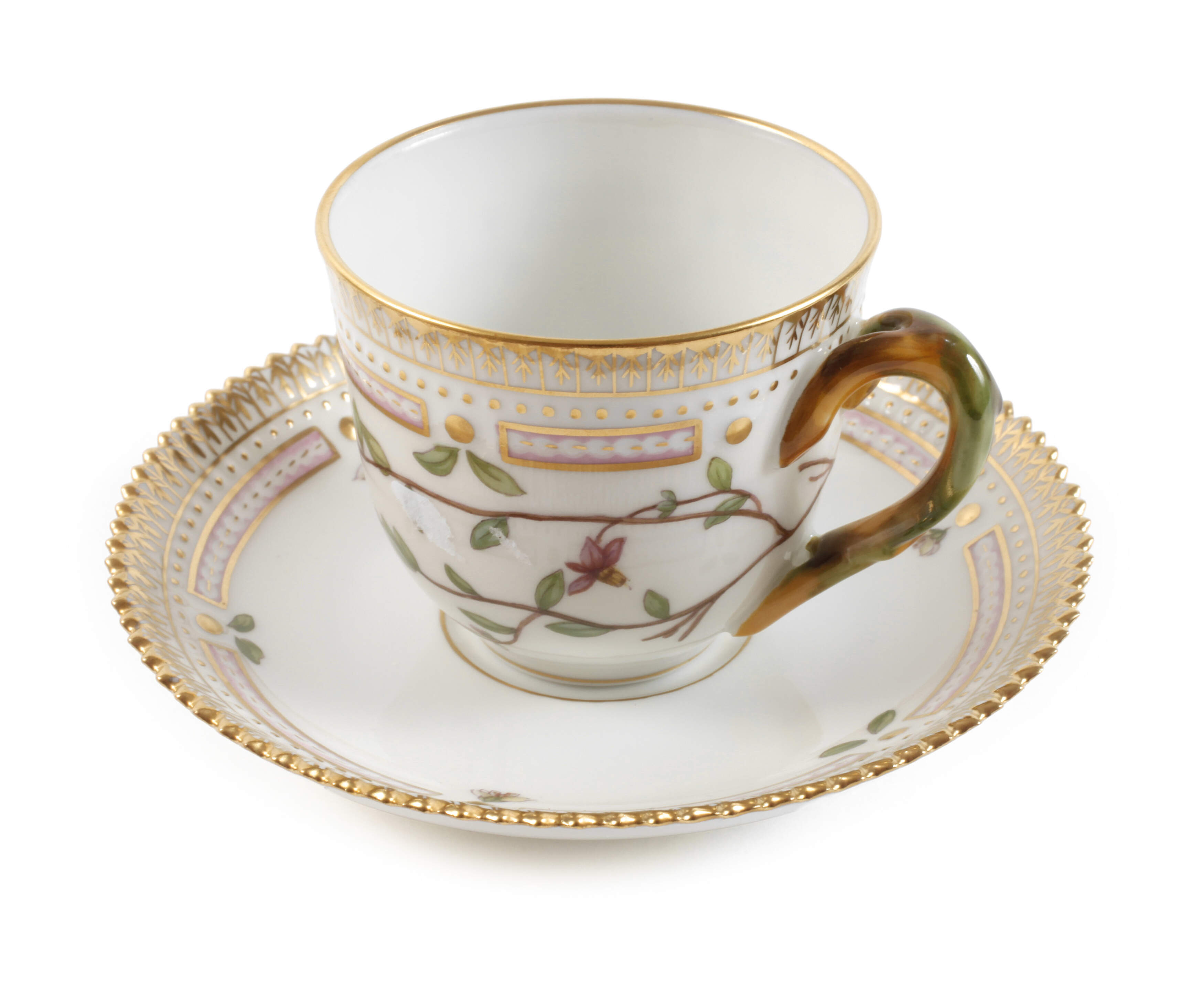 Kopenhagen Mokkatasse "Flora Danica"