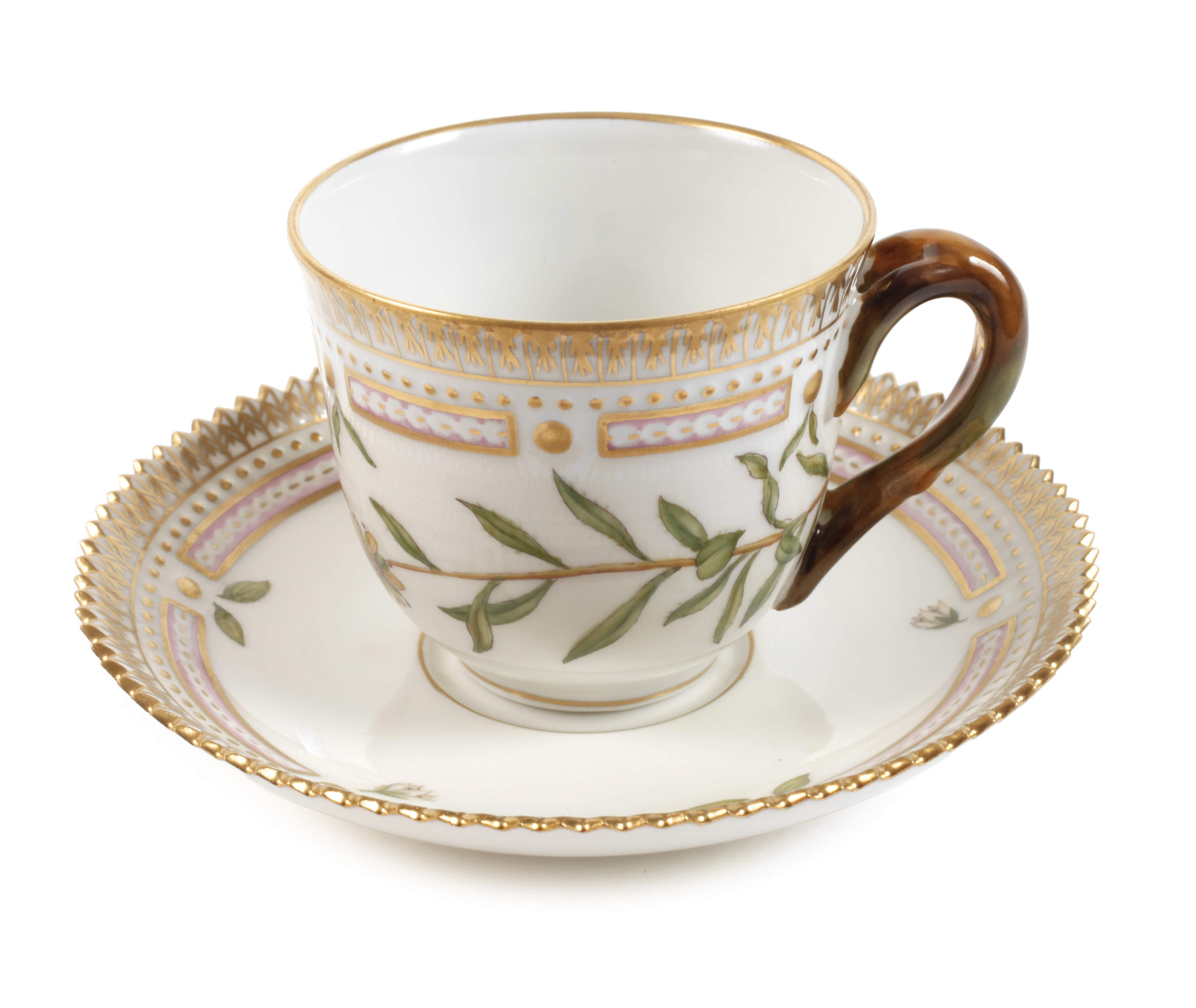 Kopenhagen Mokkatasse "Flora Danica"