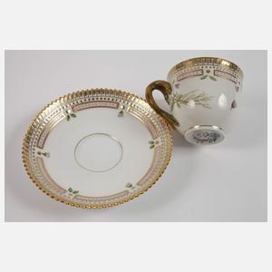 Kopenhagen Mokkatasse "Flora Danica"