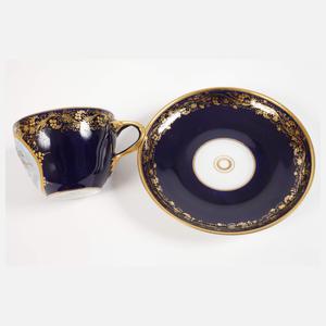 KPM Berlin Prunktasse "Fliegende Kinder"