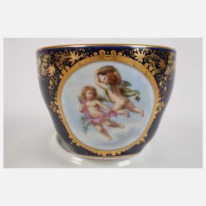 KPM Berlin Prunktasse "Fliegende Kinder"