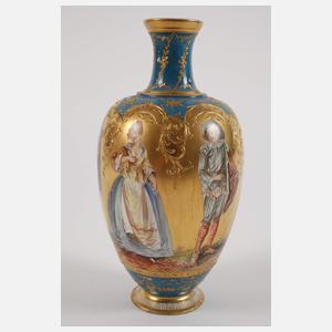 KPM Berlin Prunkvase Figurenmalerei
