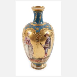 KPM Berlin Prunkvase Figurenmalerei