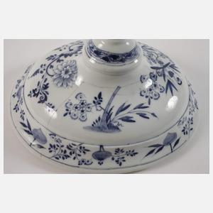 Meissen frühe Maskaron-Terrine "Zwiebelmuster"